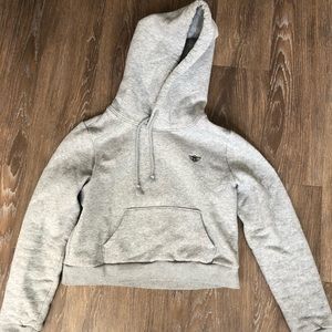 Sunday Best Embroidered Cropped Hoodie